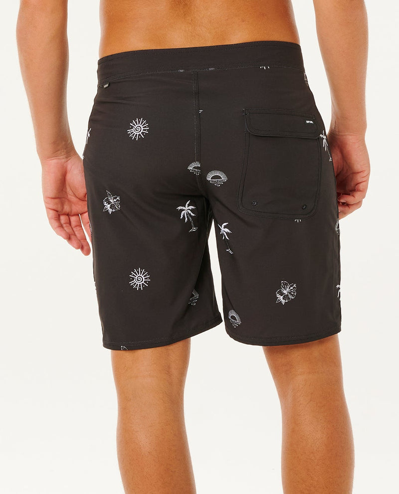 Load image into Gallery viewer, Rip Curl Men's Mirage Sessions 19" Boardshort Washed Black 0E7MBO-8264
