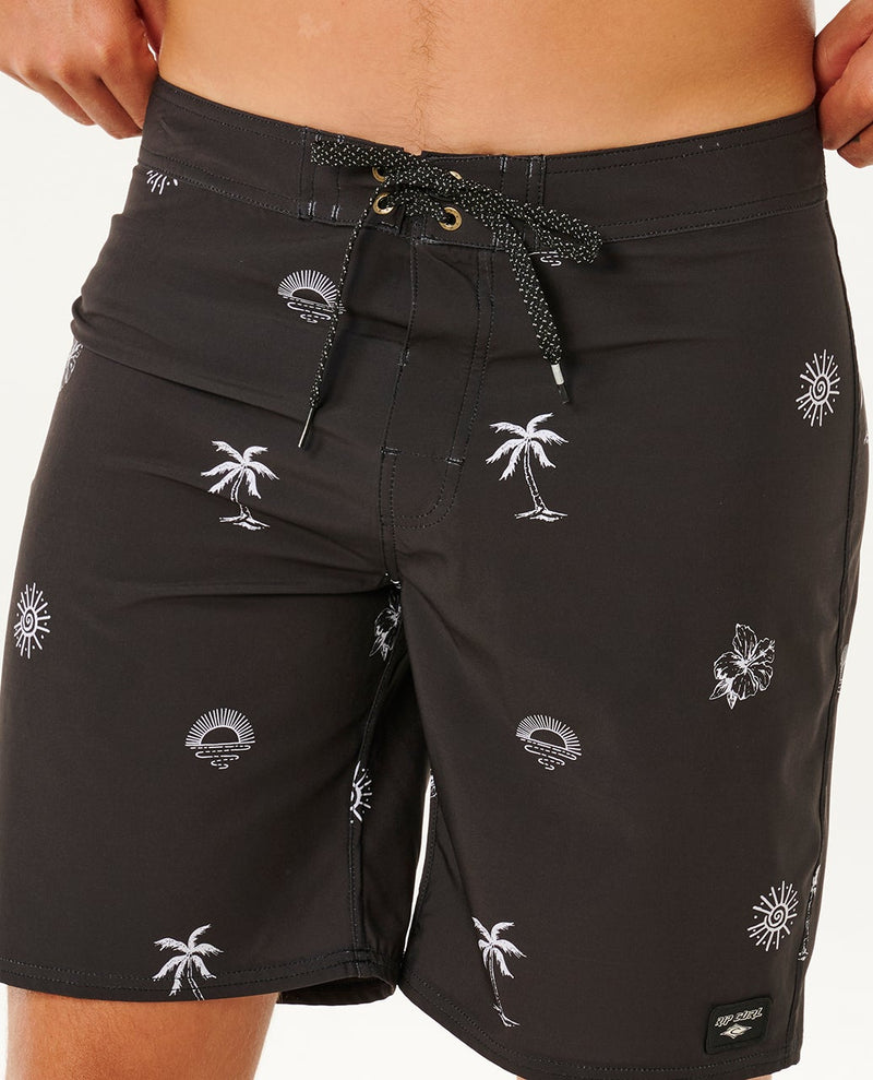 Load image into Gallery viewer, Rip Curl Men's Mirage Sessions 19" Boardshort Washed Black 0E7MBO-8264
