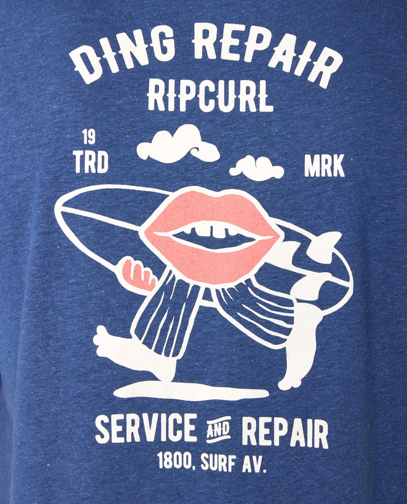 Load image into Gallery viewer, Rip Curl Men&#39;s Shaper Avenue T-Shirt Washed Navy 0FMMTE-9741
