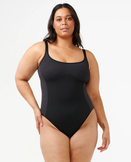 Rip Curl Women's The One 2.0 One Piece Black 0KFWSW-0090