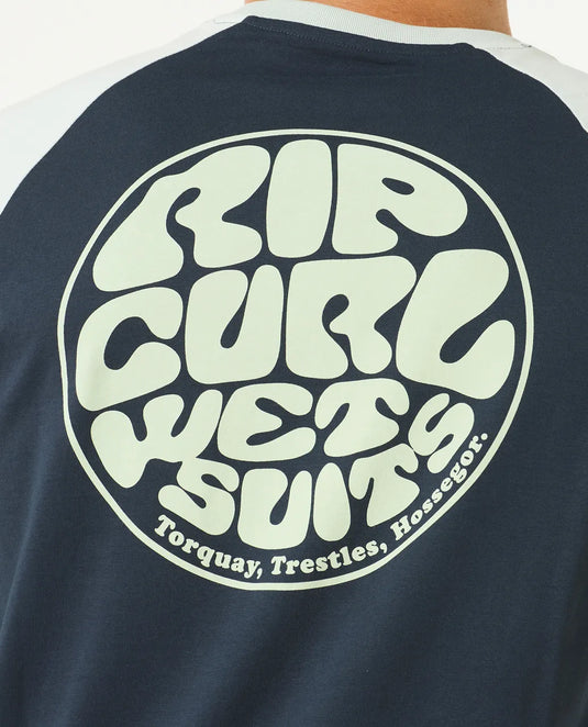 Rip Curl Men's Wetsuit Long Sleeve T-Shirt Dark Navy 0NRMTE-0291
