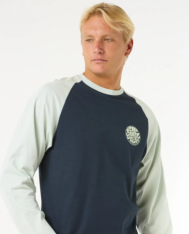 Load image into Gallery viewer, Rip Curl Men&#39;s Wetsuit Long Sleeve T-Shirt Dark Navy 0NRMTE-0291
