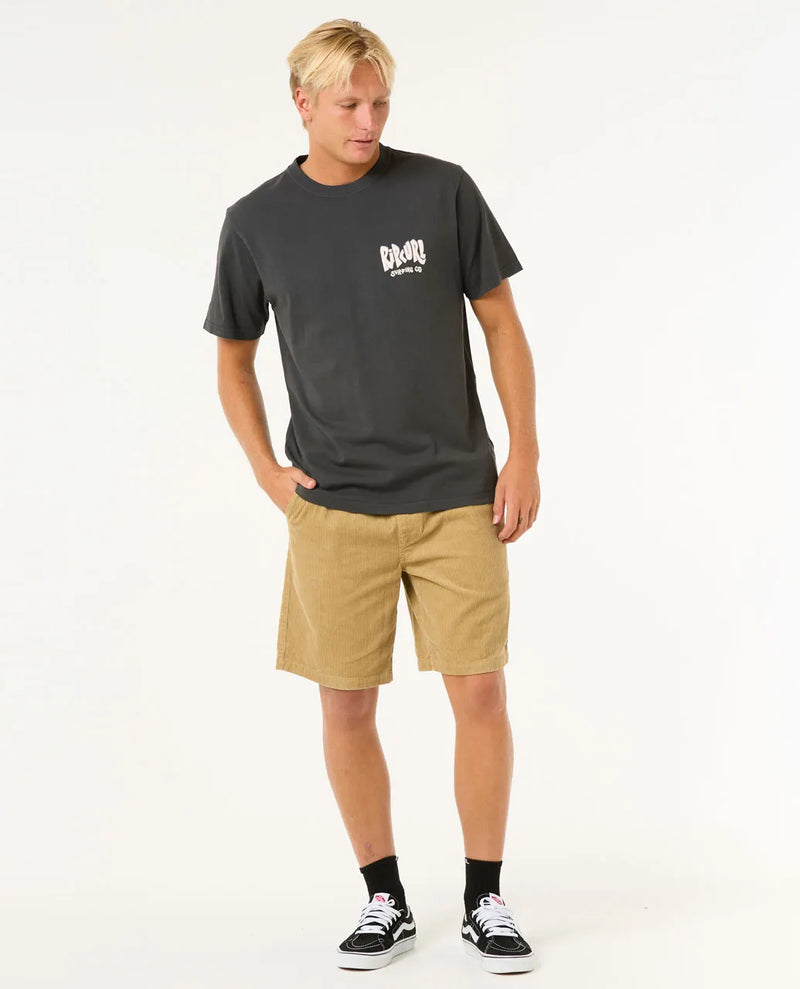 Load image into Gallery viewer, Rip Curl Men&#39;s Shield T-Shirt Washed Black 0OAMTE-8264
