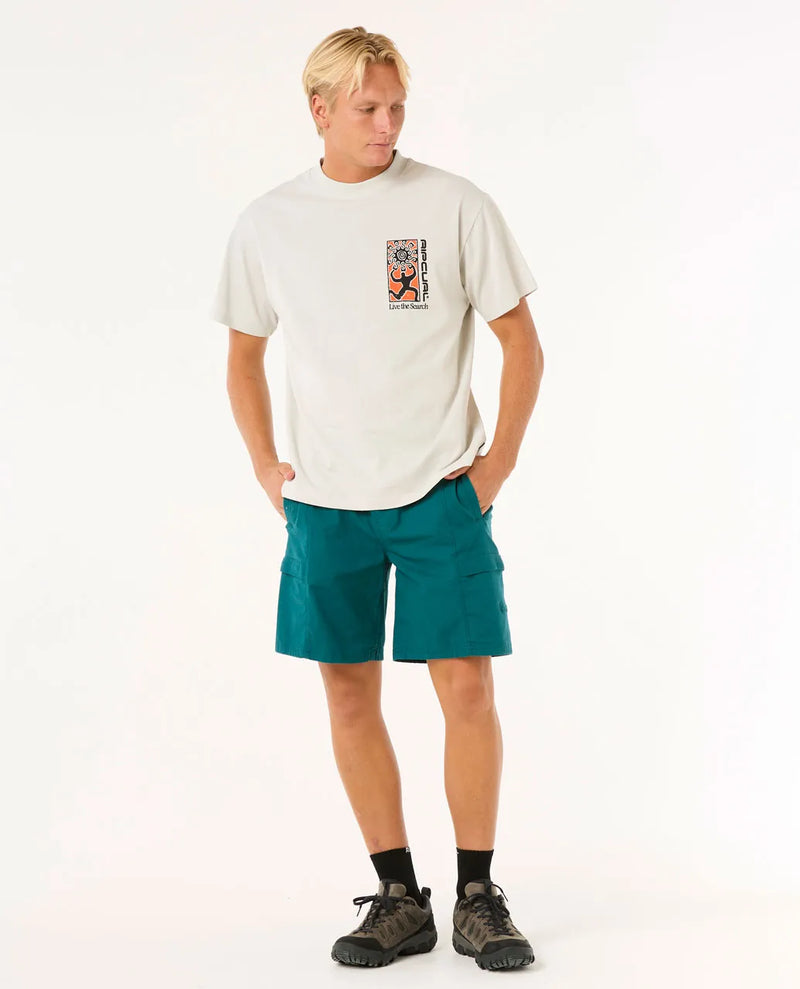 Load image into Gallery viewer, Rip Curl Men&#39;s Search Dawn T-Shirt Iced Grey 0OBMTE-3273
