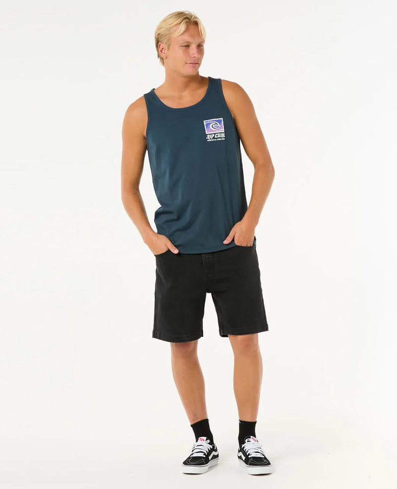 Load image into Gallery viewer, Rip Curl Men&#39;s Raw Energy Trad Tank Top Dark Navy 0OJMTE-0291
