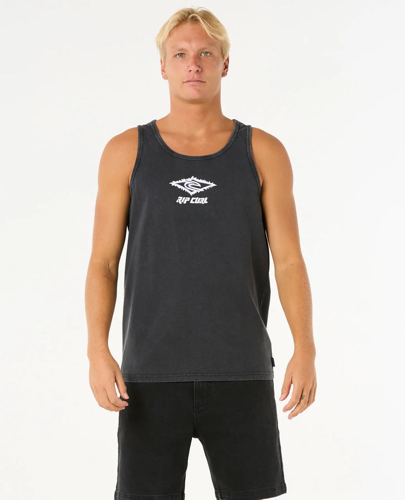 Load image into Gallery viewer, Rip Curl Men&#39;s Raw Energy Sloth Tank Top Black 0OKMTE-0090
