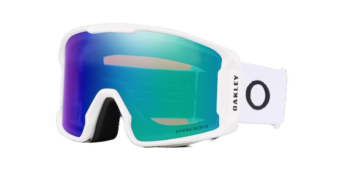 Oakley Unisex Line Miner™ L Matte White Snow Goggles Prizm Snow Argon Iridium OO7070-E6