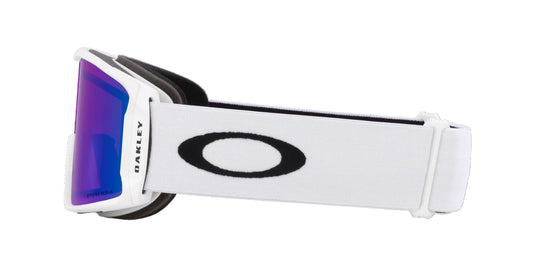 Oakley Unisex Line Miner™ L Matte White Snow Goggles Prizm Snow Argon Iridium OO7070-E6