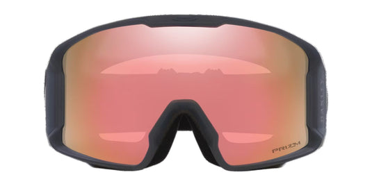 Oakley Unisex Line Miner™ L Matte Forged Iron Snow Goggles Prizm Rose Gold Iridium OO7070-E8