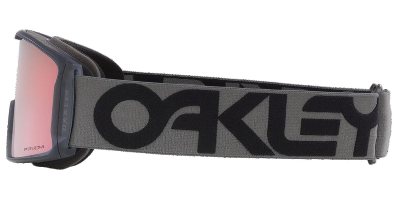 Load image into Gallery viewer, Oakley Unisex Line Miner™ L Matte Forged Iron Snow Goggles Prizm Rose Gold Iridium OO7070-E8
