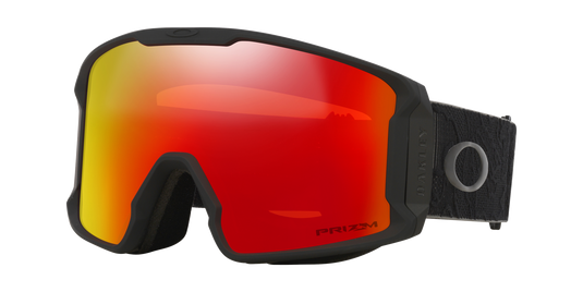Oakley Unisex Line Miner™ L Black Camo Snow Goggles Prizm Snow Torch Iridium OO7070-I301