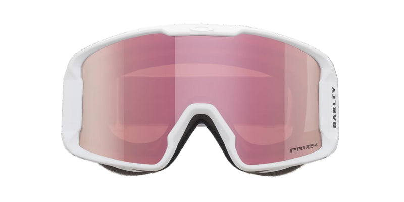 Load image into Gallery viewer, Oakley Unisex Line Miner™ M Matte White Snow Goggles Prizm Rose Gold Iridium OO7093-70-00
