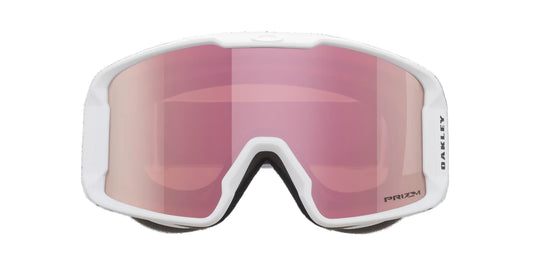Oakley Unisex Line Miner™ M Matte White Snow Goggles Prizm Rose Gold Iridium OO7093-70-00