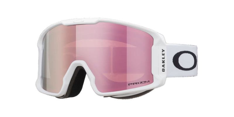 Load image into Gallery viewer, Oakley Unisex Line Miner™ M Matte White Snow Goggles Prizm Rose Gold Iridium OO7093-70-00
