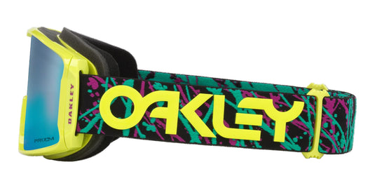 Oakley Unisex Line Miner™ M Jaxson Blue Snow Goggles Prizm Snow Sapphire Iridium OO7093-94