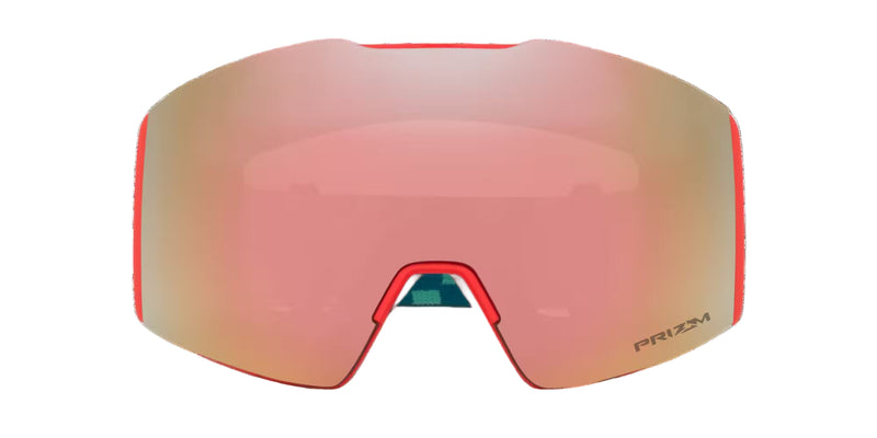Load image into Gallery viewer, Oakley Unisex Fall Line M Pacific Chex Snow Goggles Prizm Rose Gold Iridium OO7103-79
