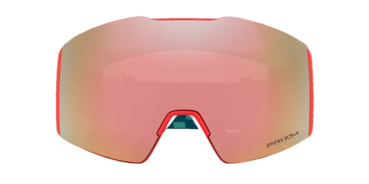 Oakley Unisex Fall Line M Pacific Chex Snow Goggles Prizm Rose Gold Iridium OO7103-79