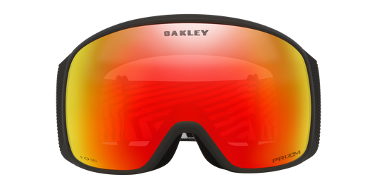 Oakley Unisex Flight Tracker L Black Brutal Snow Goggles Prizm Snow Torch Iridium OO7104-8300