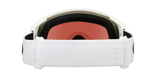 Oakley Unisex Flight Tracker M Matte White Snow Goggles Prizm Snow Sapphire Iridium OO7105-27-0