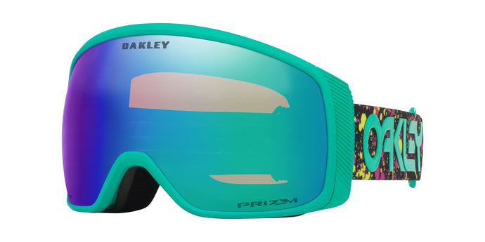 Oakley Unisex Flight Tracker M Jaxson Black Snow Goggles Prizm Snow Argon Iridium OO7105-79