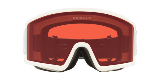 Oakley Unisex Target Line M Matte White Snow Goggles Prizm Snow Rose OO7121-22