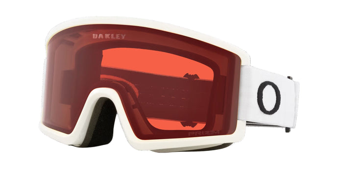 Oakley Unisex Target Line M Matte White Snow Goggles Prizm Snow Rose OO7121-22