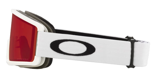 Oakley Unisex Target Line M Matte White Snow Goggles Prizm Snow Rose OO7121-22