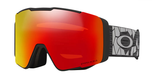 Oakley Unisex Line Miner™ Pro L Black Reinforce Snow Goggles Prizm Snow Torch Iridium OO7136-14