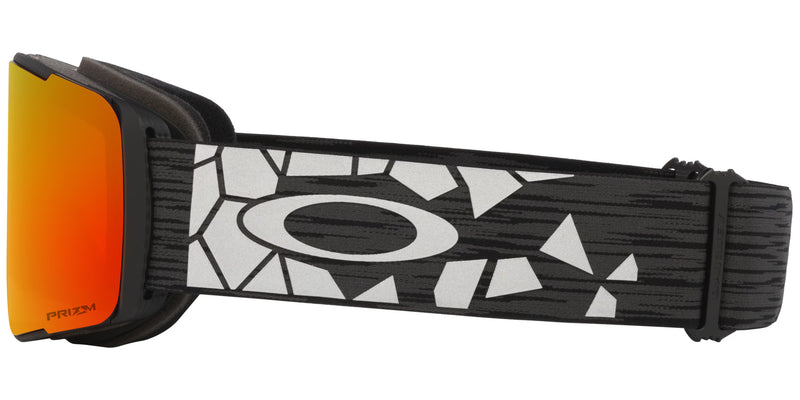 Load image into Gallery viewer, Oakley Unisex Line Miner™ Pro L Black Reinforce Snow Goggles Prizm Snow Torch Iridium OO7136-14
