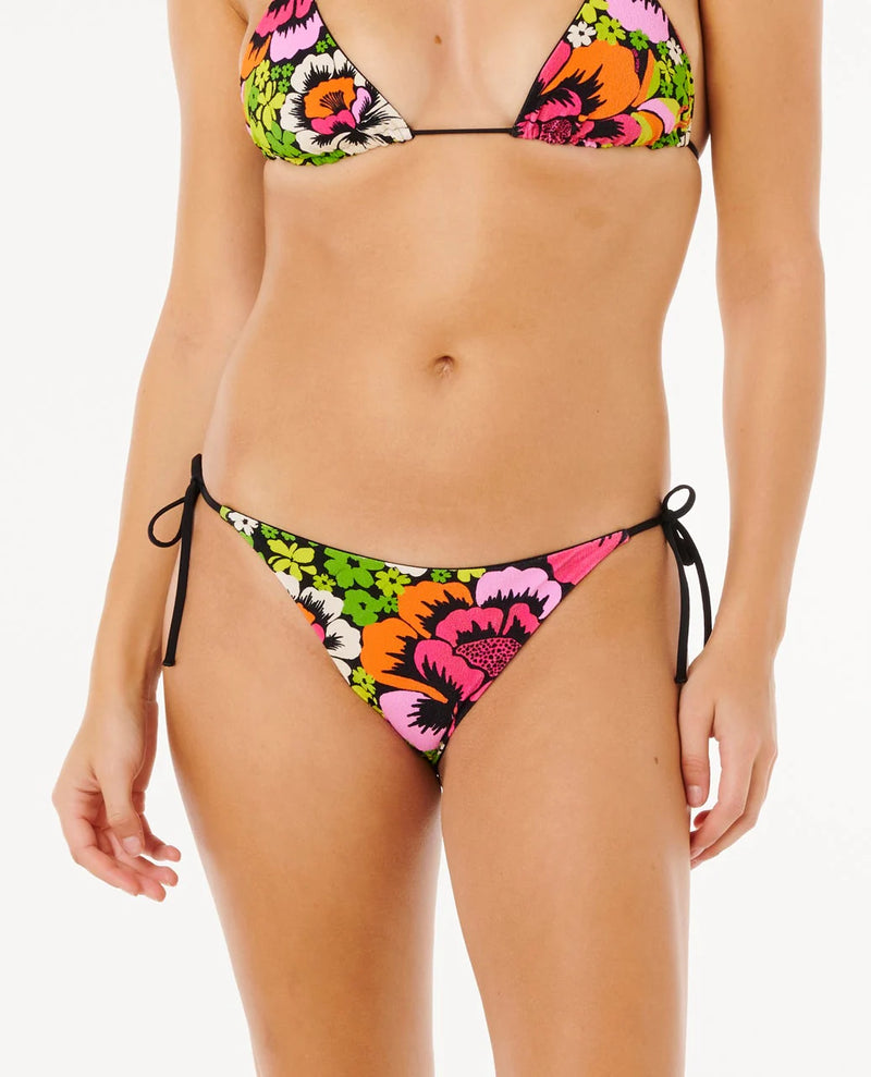 Load image into Gallery viewer, Rip Curl Women's Carioca Reversible Sliding Triangle Bikini Top Bloom 0XKWSW-2846
