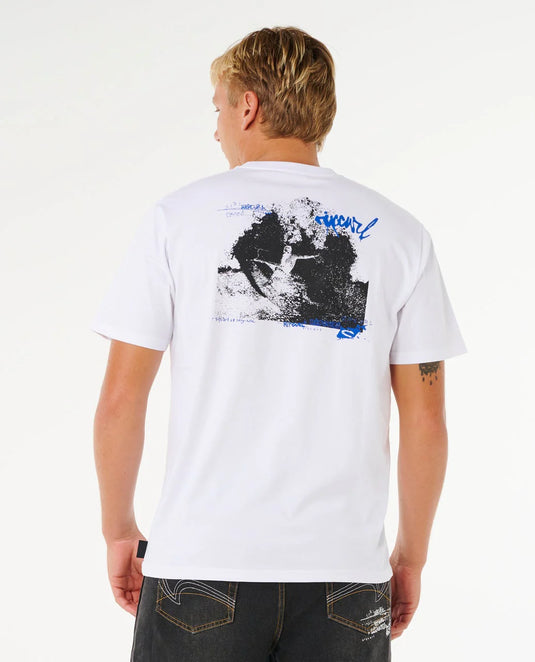 Rip Curl Men's Inner Visions Hack T-Shirt White 0XVMTE_1000