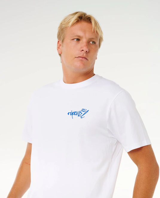 Rip Curl Men's Inner Visions Hack T-Shirt White 0XVMTE_1000