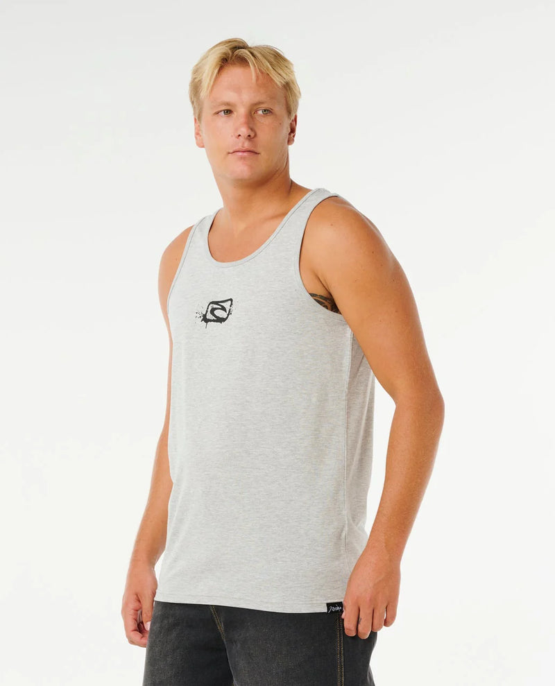 Load image into Gallery viewer, Rip Curl Men's Inner Visions Tank Grey Marle 0Y3MTE_0085
