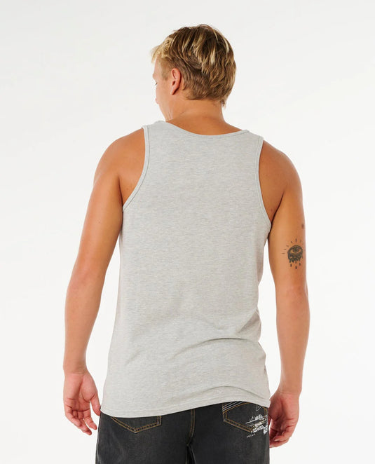Rip Curl Men's Inner Visions Tank Grey Marle 0Y3MTE_0085