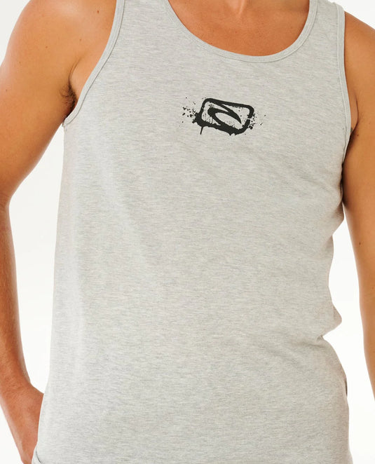 Rip Curl Men's Inner Visions Tank Grey Marle 0Y3MTE_0085
