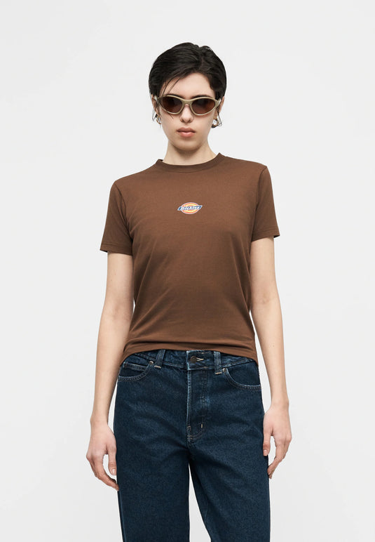 Dickies Women's Maple Valley T-Shirt Timber Brown DK0A4ZA00TB1
