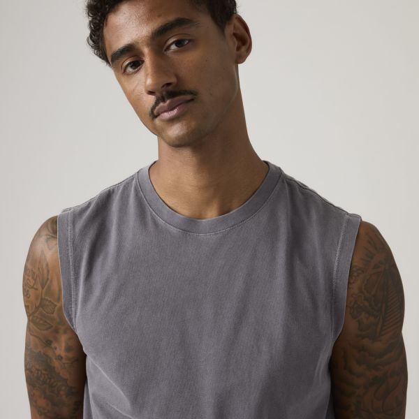 Load image into Gallery viewer, Levi's Men's Muscle Tank Black 004V10002
