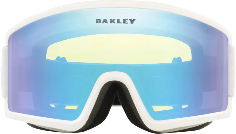 Load image into Gallery viewer, Oakley Target Line M Snow Goggles Hi Yellow/Matte White OO7121-08
