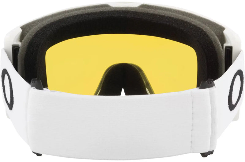 Load image into Gallery viewer, Oakley Target Line M Snow Goggles Hi Yellow/Matte White OO7121-08
