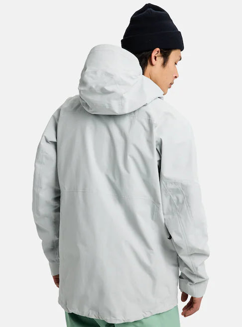 Burton Men's [ak]® Cyclic GORE‑TEX 2L Snow Jacket Gray Cloud 1000211102
