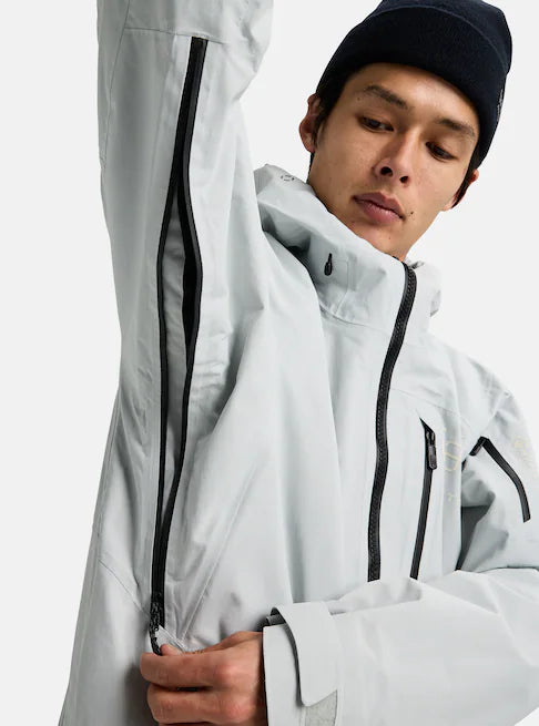 Load image into Gallery viewer, Burton Men&#39;s [ak]® Cyclic GORE‑TEX 2L Snow Jacket Gray Cloud 1000211102
