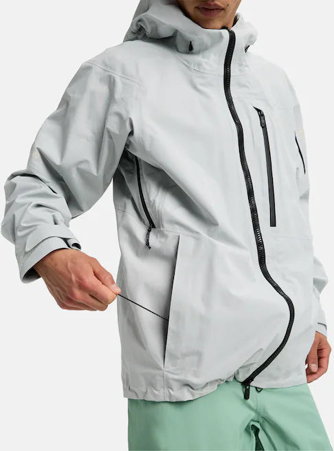 Burton Men's [ak]® Cyclic GORE‑TEX 2L Snow Jacket Gray Cloud 1000211102