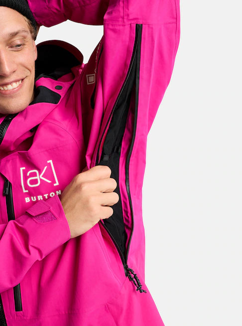 Load image into Gallery viewer, Burton Men's [ak]® Cyclic GORE‑TEX 2L Snow Jacket Very Berry 100021B69P
