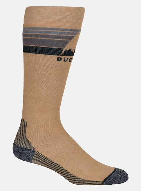 Burton Men's Emblem Midweight Socks Summit Taupe 100681BAH2RG