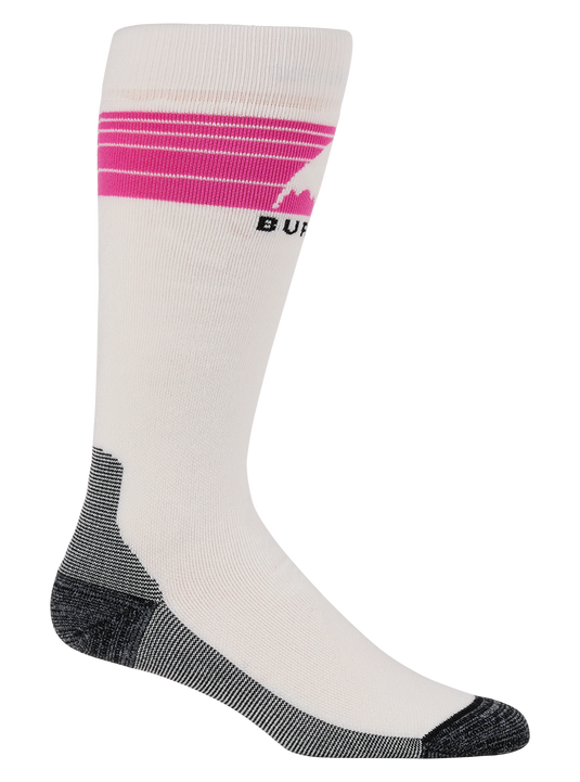 Burton Women's Emblem Midweight Snow Socks Sockwave Pink 100691BE9RRG0