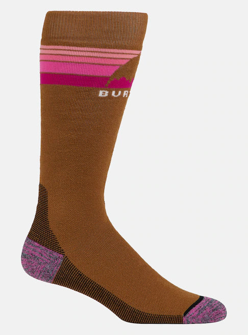 Burton Women's Emblem Midweight Socks Chestnut Brown 100691BEZARG