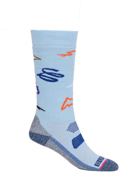 Burton Kids' Performance Midweight Socks Scribble 1007411198