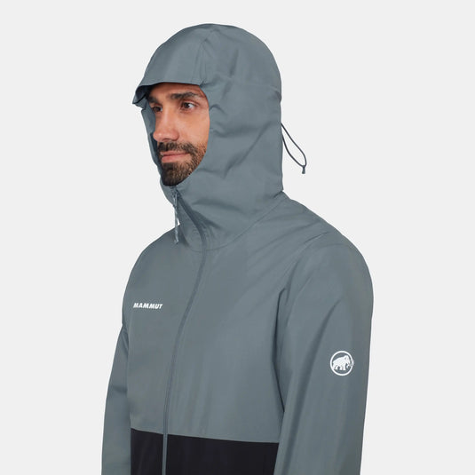 Mammut Men's Linard Light HS Hooded Jacket Black Strata 1010-31490-00808