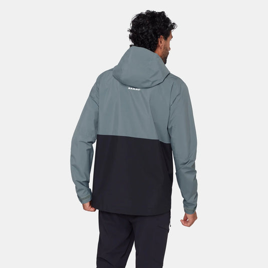 Mammut Men's Linard Light HS Hooded Jacket Black Strata 1010-31490-00808