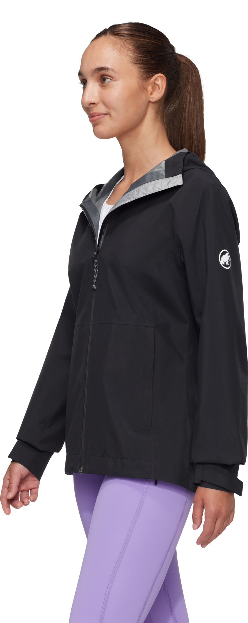 Load image into Gallery viewer, Mammut Women's Linard Light HS Hooded Jacket Black 1010-31500-0001
